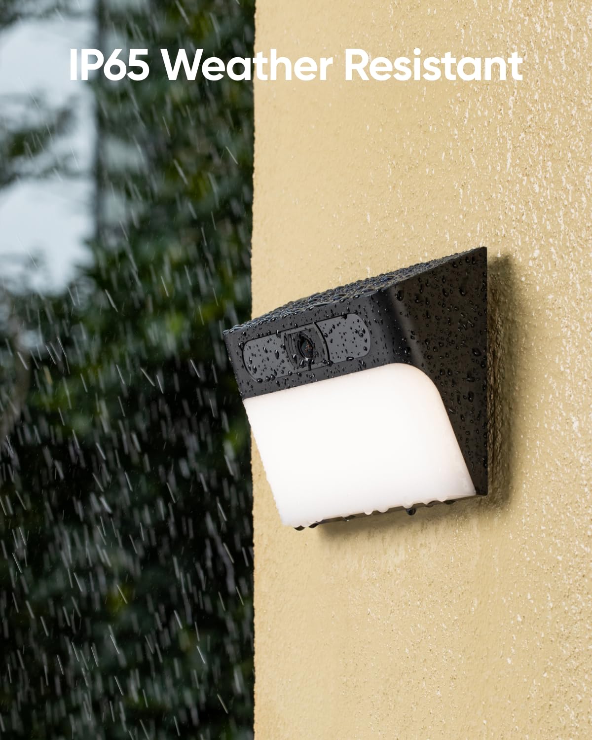 eufy Security Solar Wall Light Cam S120 - 2K Wireless Outdoor Security Camera with Forever Power, Motion Activated Light & AI Detection | IP65 Waterproof Solar Spotlight Camera, No Monthly Fees (Renewed) - Perfect for Home Security, Backyard Monitoring & Nighttime Property Protection