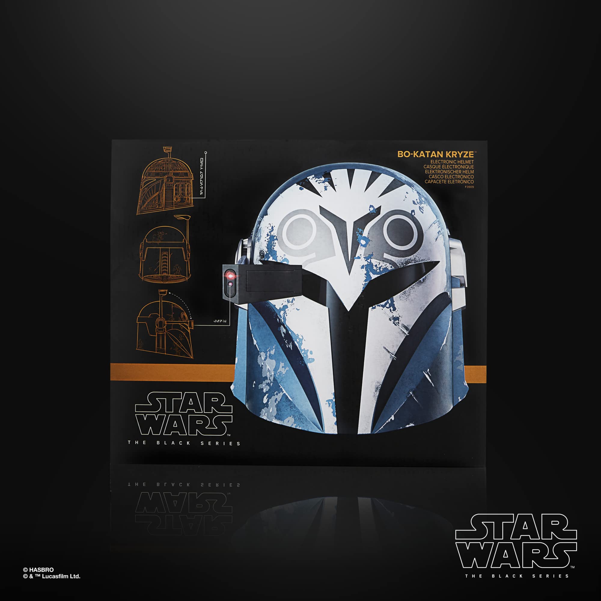 STAR WARS The Black Series Bo-Katan Kryze Premium Electronic Helmet - The Mandalorian Roleplay Collectible for Adults & Teens 14+ | Cosplay, Display & Gift for Fans