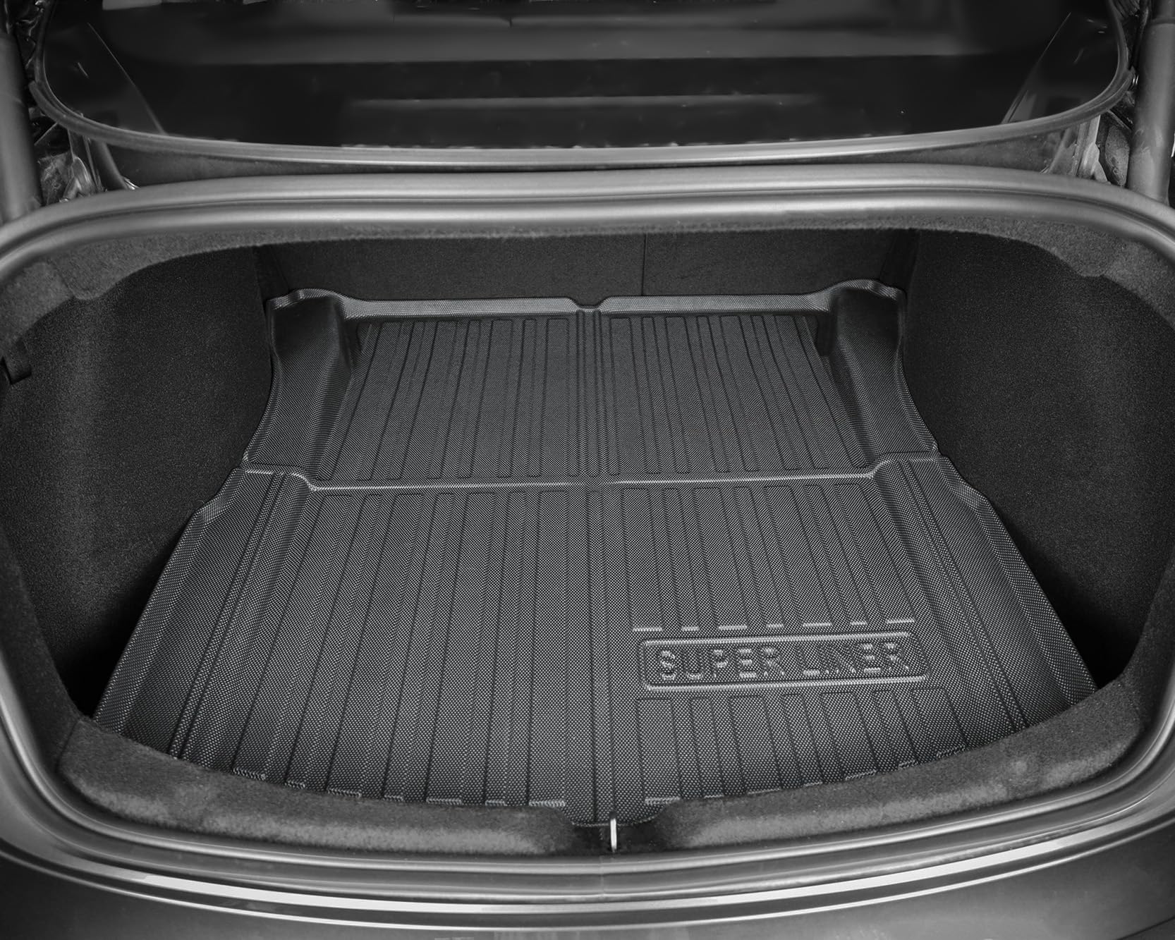 Premium All-Weather Tesla Model 3 Floor Mats (2024-2025) - Custom Fit 6-Piece Set with Cargo Liner | Waterproof & Durable Interior Accessories for Pets, Kids & Highland Model | Perfect for Daily Commute, Road Trips & Family Adventures