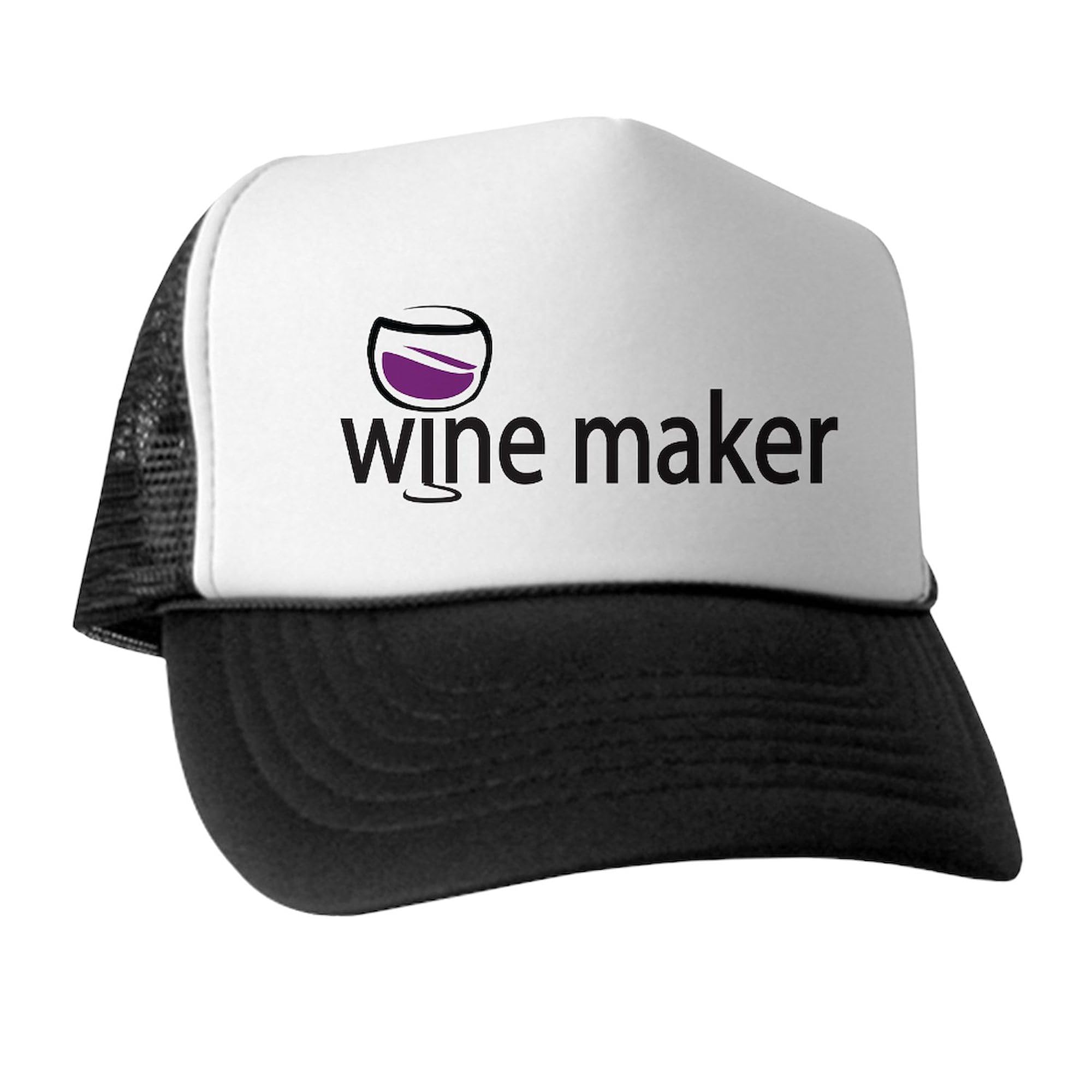 Custom Wine Maker Adjustable Snapback Trucker Hat for Men & Women - Perfect for Vineyard Tours, Wine Tasting Events & Outdoor Activities