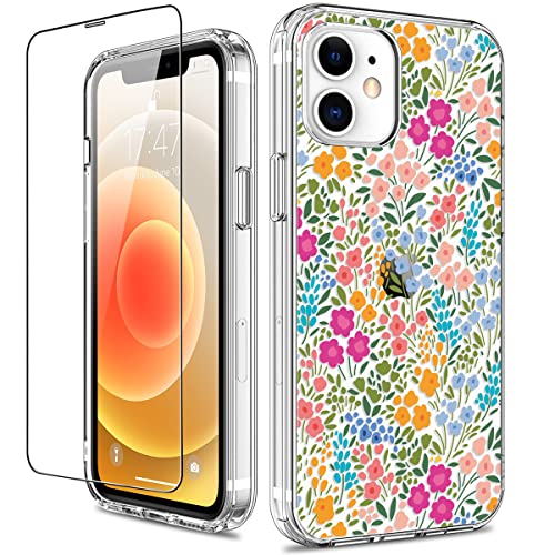Colorful Floral / Clear