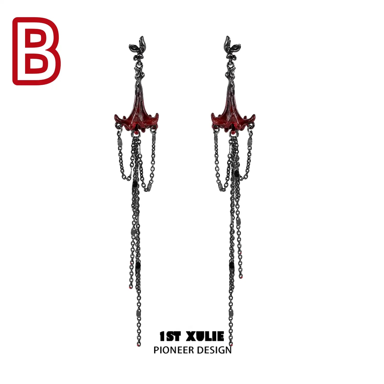 Bloody Datura Collection Set - Gothic Jewelry & Accessories for Dark Fashion Lovers | Perfect for Halloween, Cosplay & Alternative Style Outfits