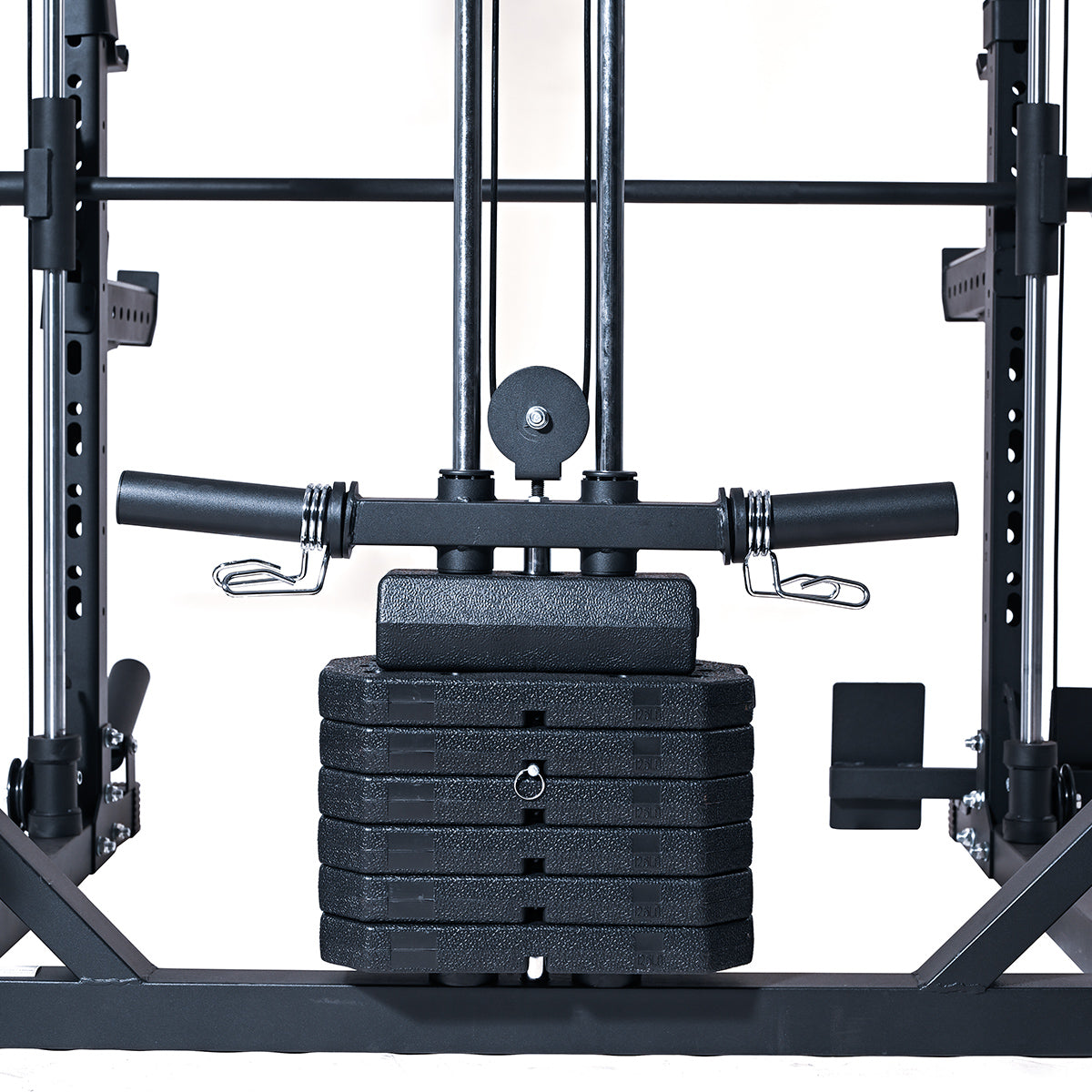 Orbit 3-in-1 Power Rack for Home Gym - Squat Rack, Pull-Up Bar & Bench Press Station - Perfect for Strength Training & Weightlifting Workouts