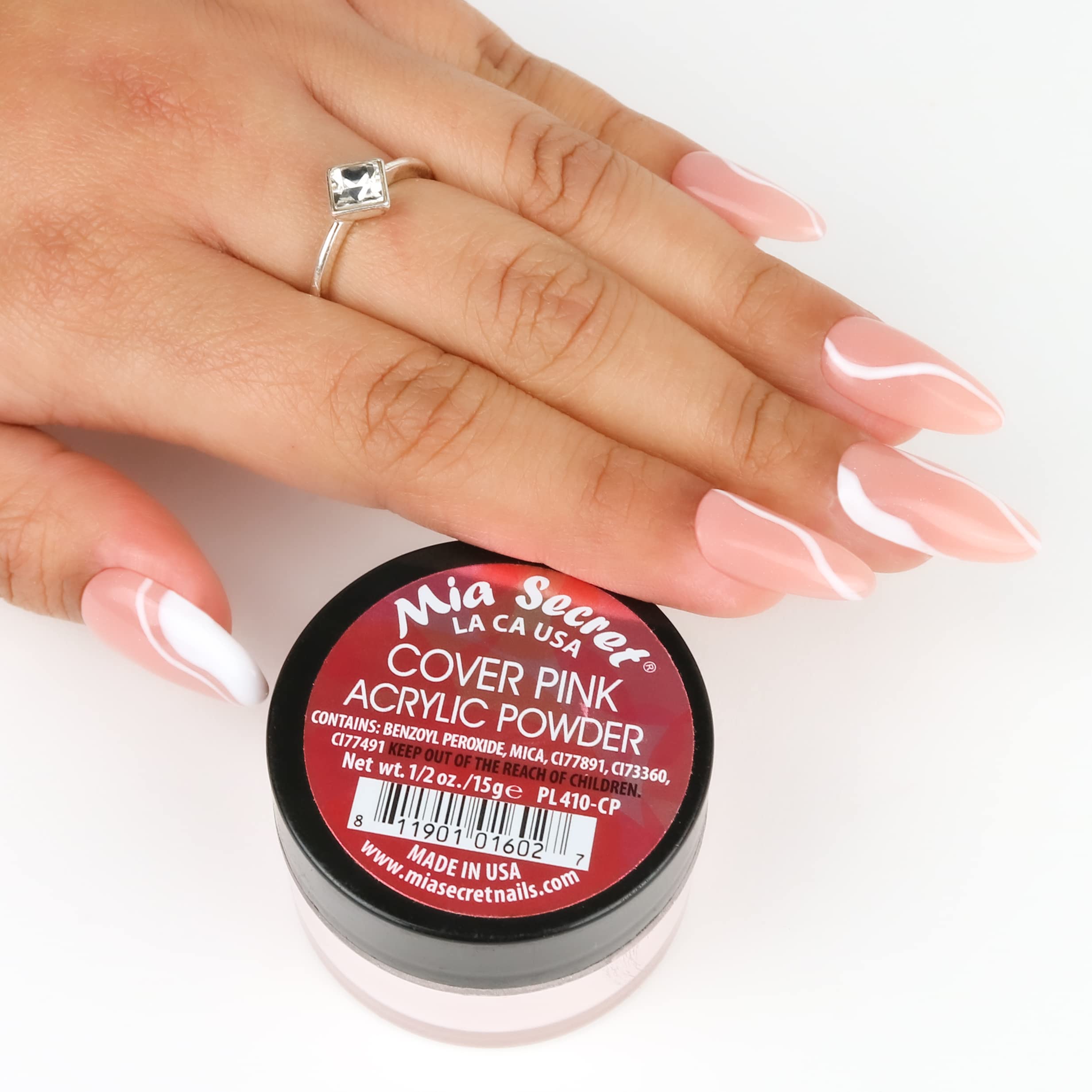 Mia Secret Cover Pink Acrylic Powder 1.5 lbs - Professional Nail Extension & Repair Kit for Acrylic Nails - Perfect for Salon, Home Manicure & DIY Nail Art