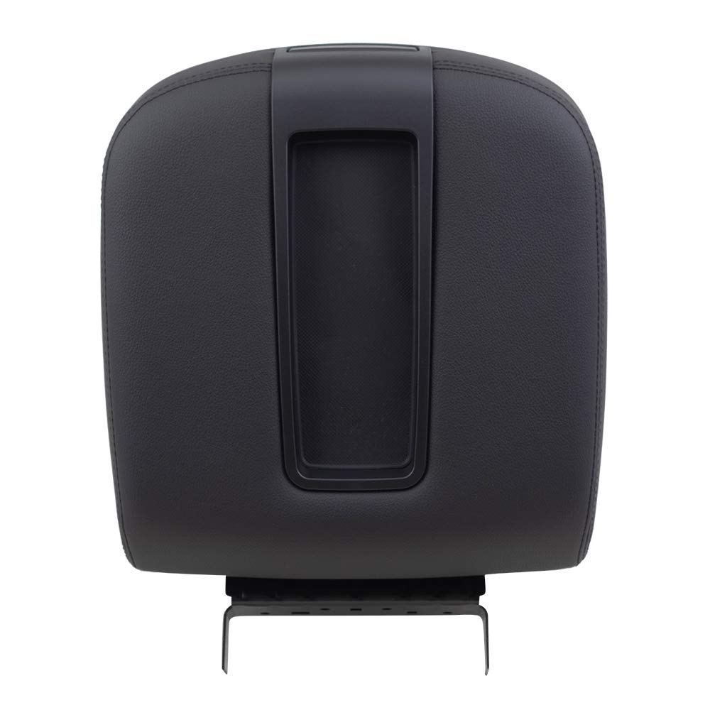 Brock Replacement Black Center Console Armrest Lid Cover for 2007-2013 Chevy Silverado GMC Sierra Tahoe Escalade Pickup Truck - Durable Upgrade for Full Center Console - Perfect for Long Drives & Daily Commutes
