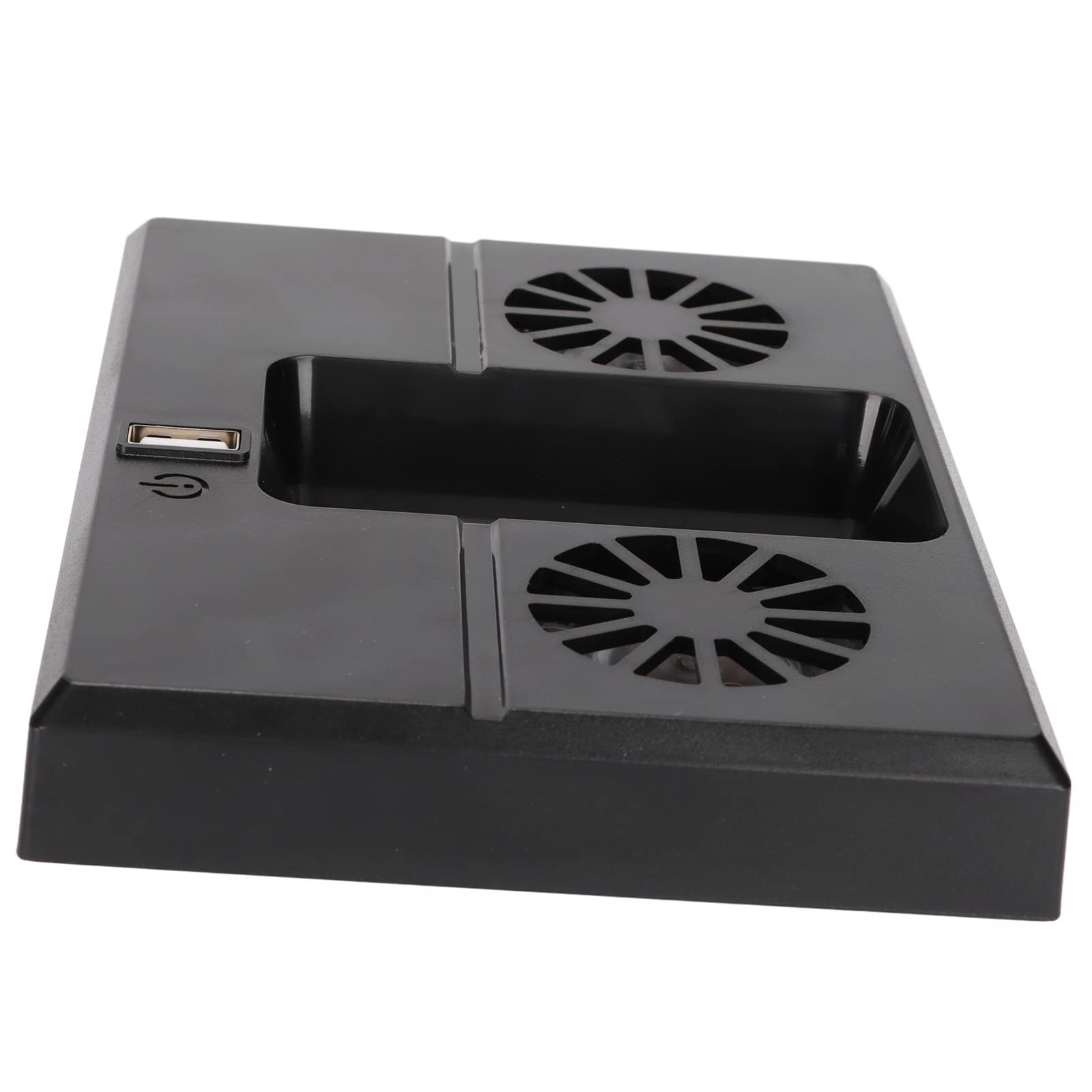 Vertical Game Controller Cooler with Dual Turbofans - Clip-On Heat Sink for PS5/Xbox/Nintendo Switch - Prevent Overheating During Long Gaming Sessions