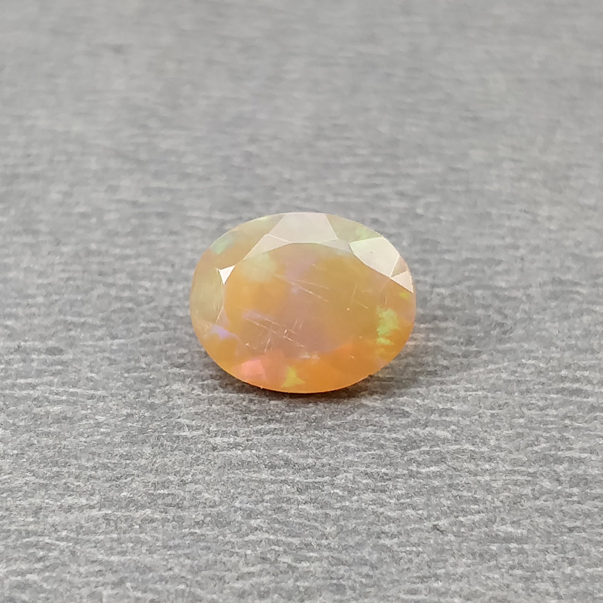 Natural Ethiopian Opal Gemstone - 0.70cts Untreated Oval Opal (9x7mm) | Handcrafted Jewelry Making, Engagement Rings & Unique Gift Ideas