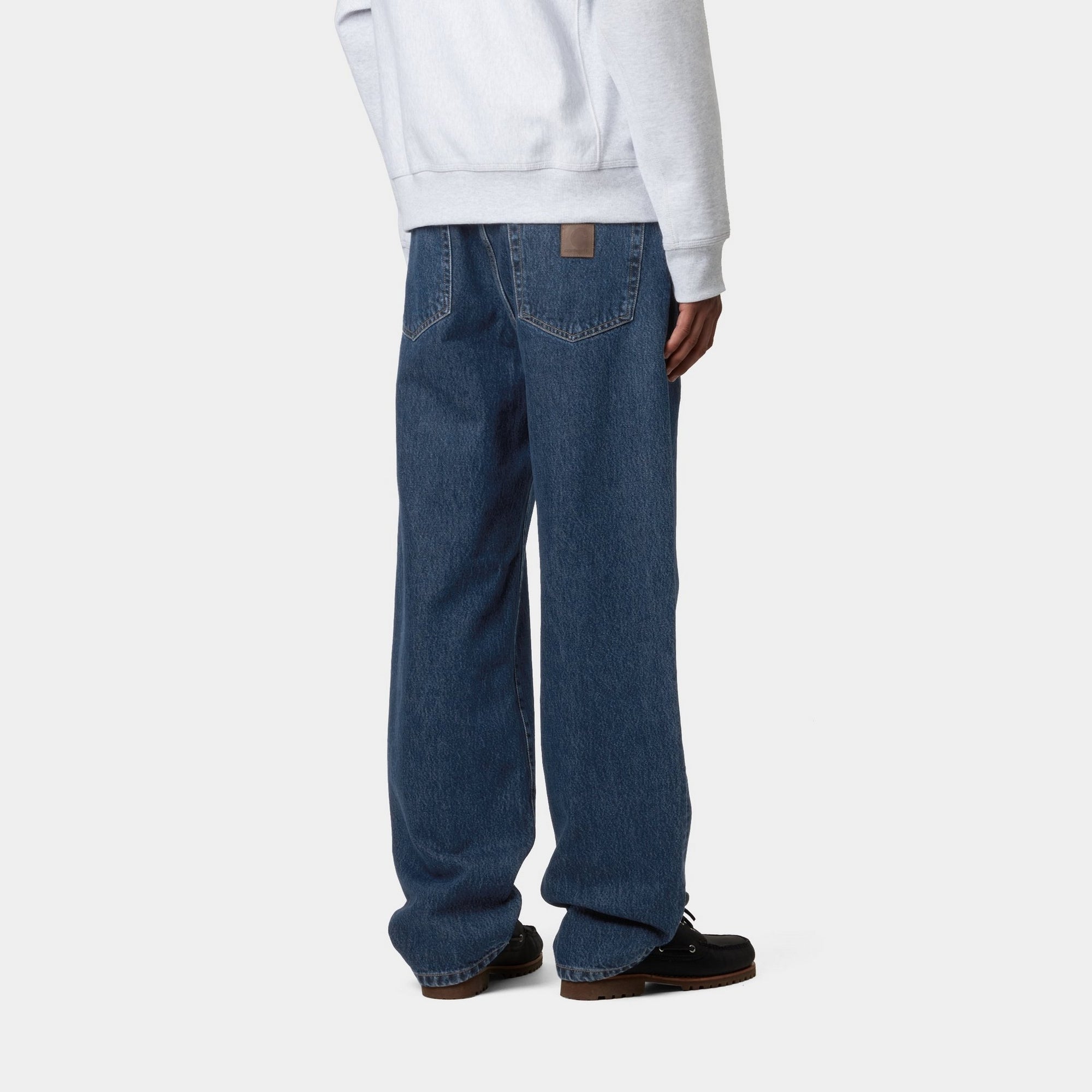 Men's Aaron Pant - Stone Washed Blue Denim Jeans for Casual Wear | Perfect for Everyday Outfits & Outdoor Activities