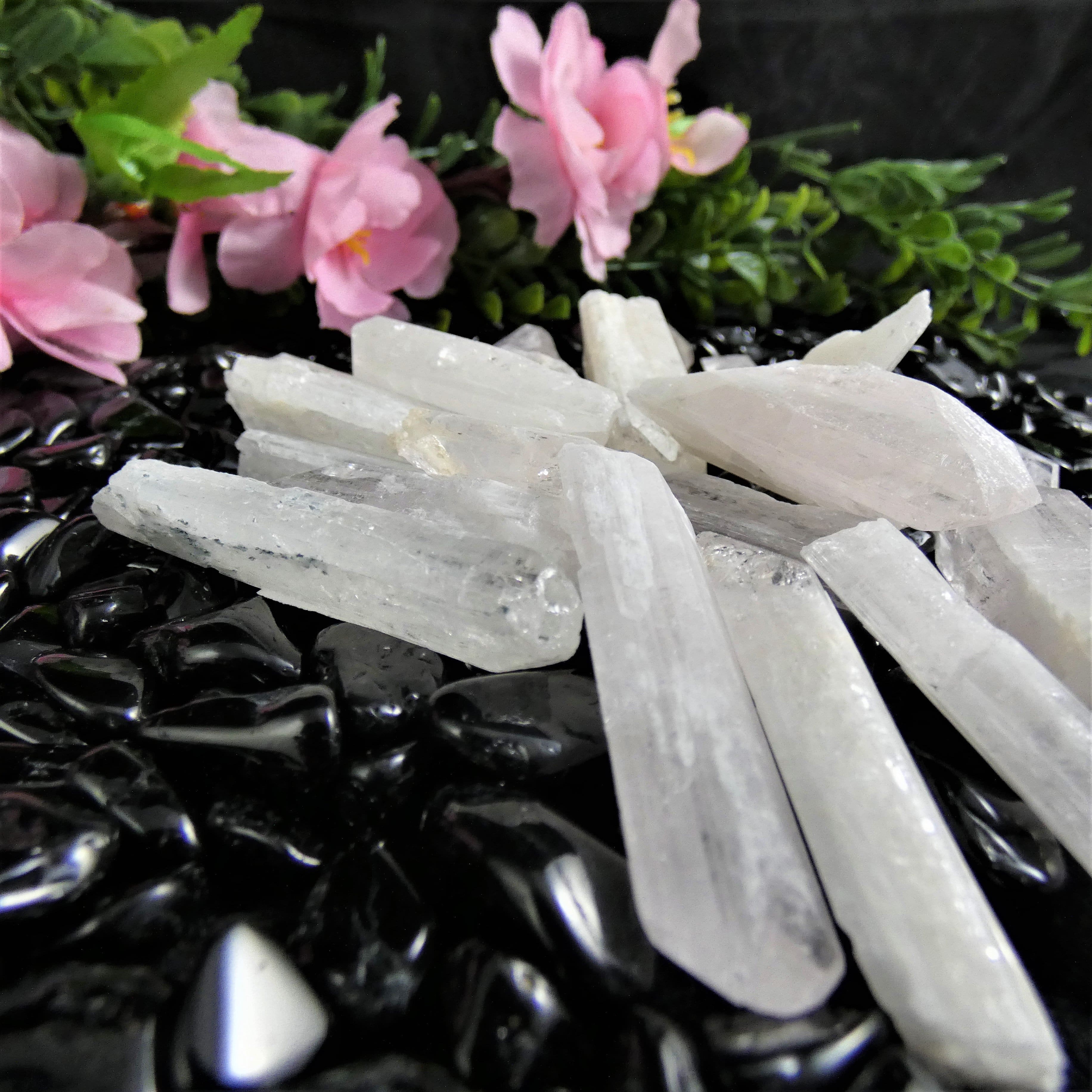 Natural Danburite Crystal Pieces - Raw Healing Stones for Meditation, Reiki & Energy Work - Bulk Rough Danburite for Jewelry Making, Crystal Grids & Spiritual Decor