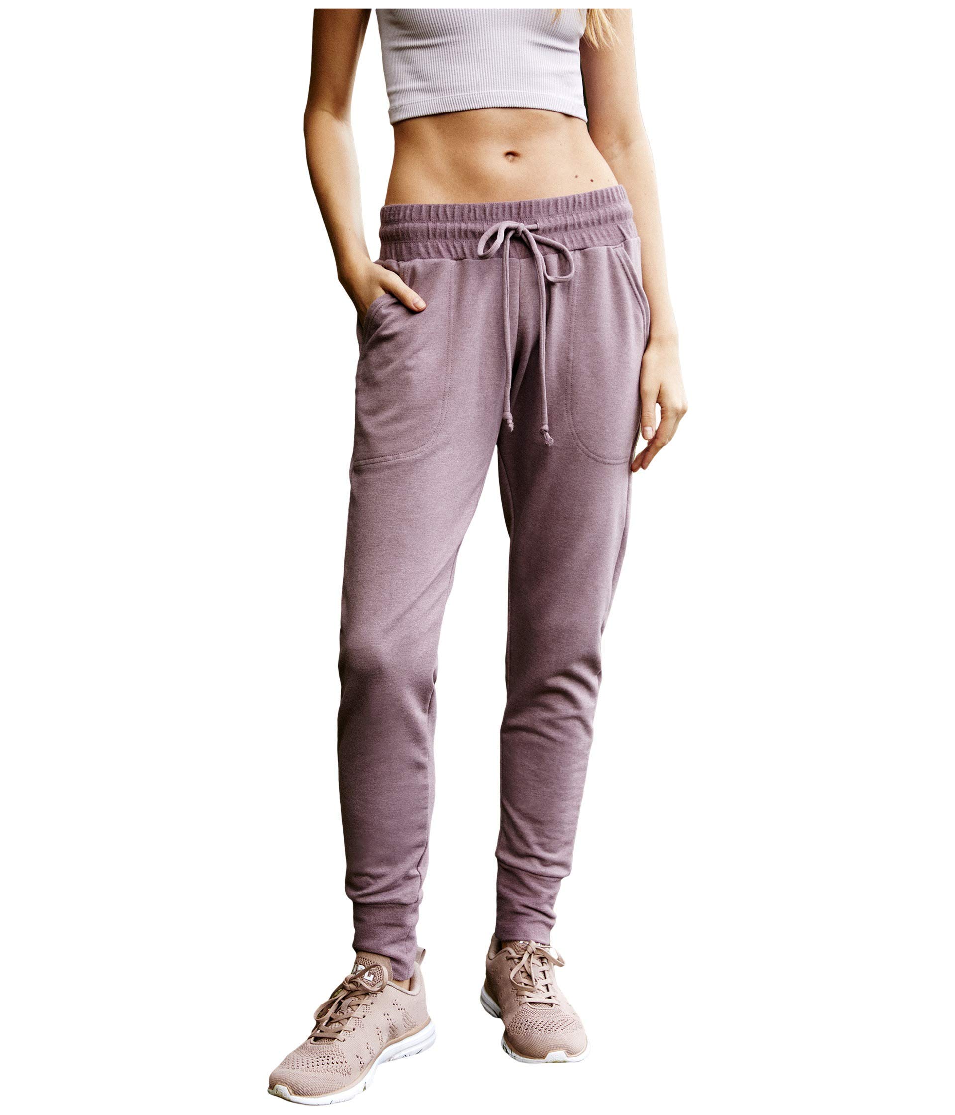 FP Movement Sunny Skinny Sweatpants for Women - High Waist Yoga Pants with Pockets, Size 8-10 (29