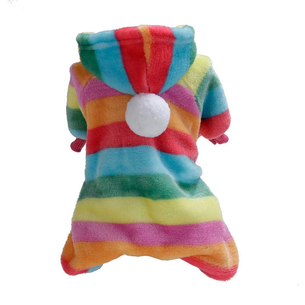 TWDYC Soft Winter Dog Jumpsuit - Cozy Puppy Pajamas & Hoodie Outfit for Small Dogs (XXS Size) | Perfect for Cold Weather Walks & Indoor Lounging