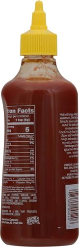 Texas Pete Sriracha Hot Chili Sauce - 18 oz Bottle | Spicy Sriracha Flavor for Wings, Tacos, Burgers & Asian Dishes | Perfect for Cooking & Grilling