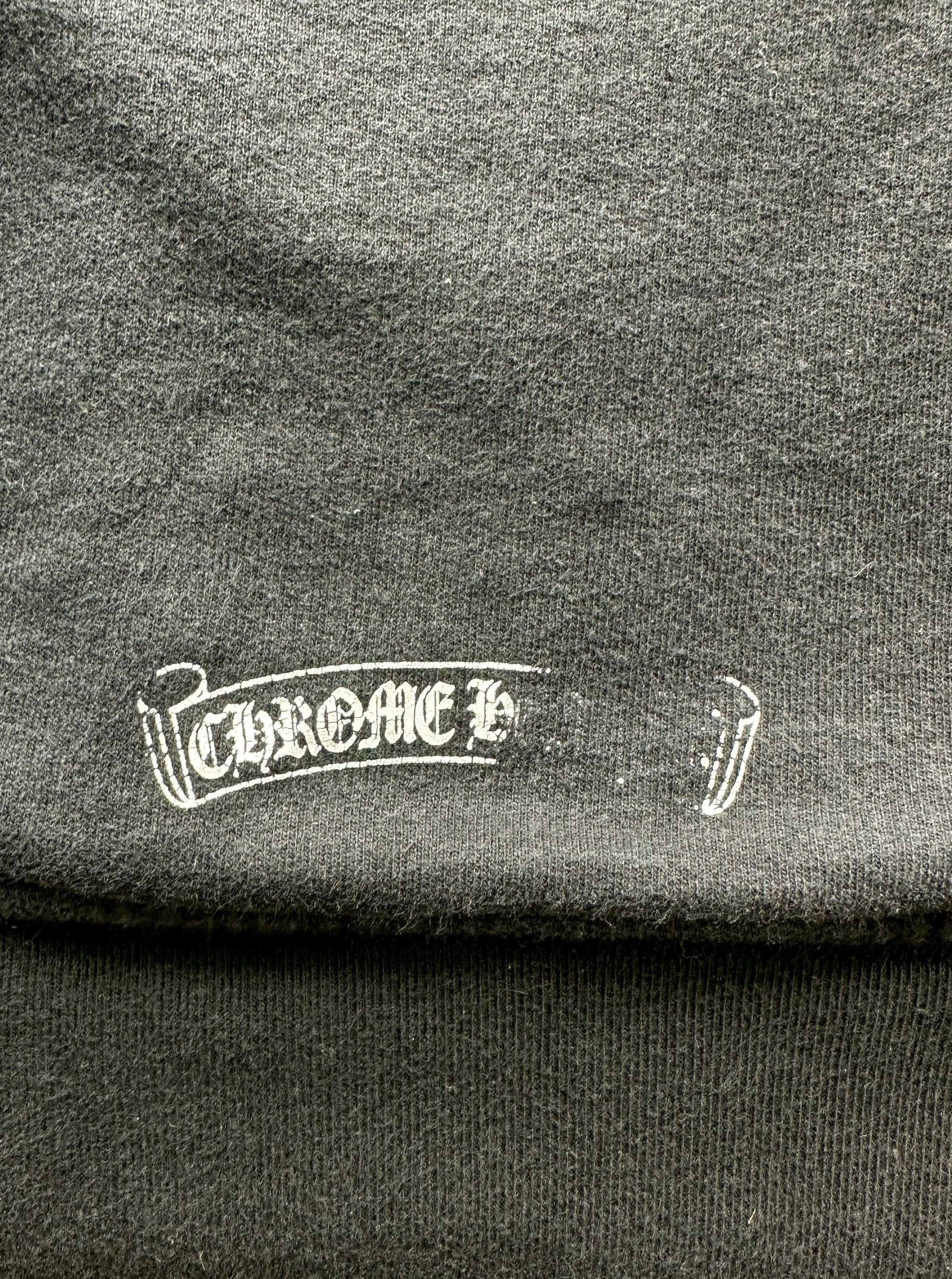 Chrome Hearts Vertical Logo Zip-Up Hoodie for Men & Women - Stylish Streetwear for Casual Outfits & Urban Fashion