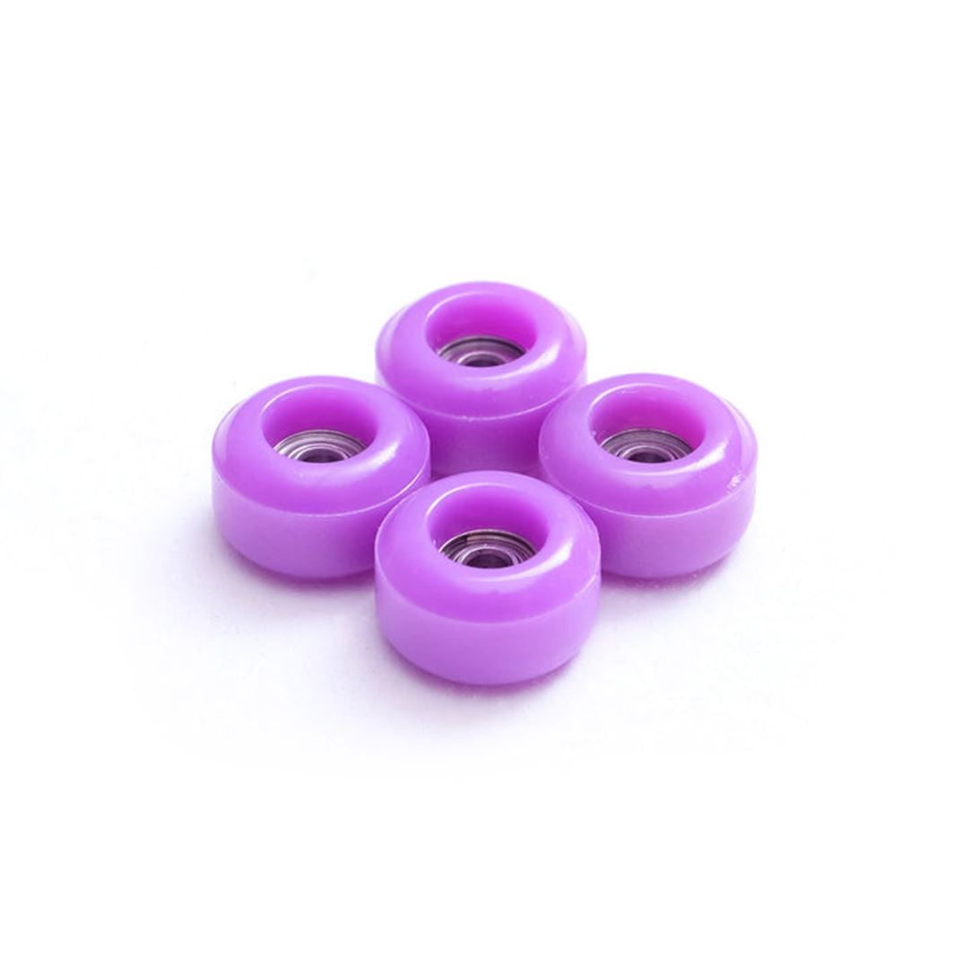 Dynamic Fingerboard Wheels 64D - High-Performance Skateboard Wheels for Fingerboarding Tricks and Stunts - Perfect for Indoor Skateboarding and Desk Fun