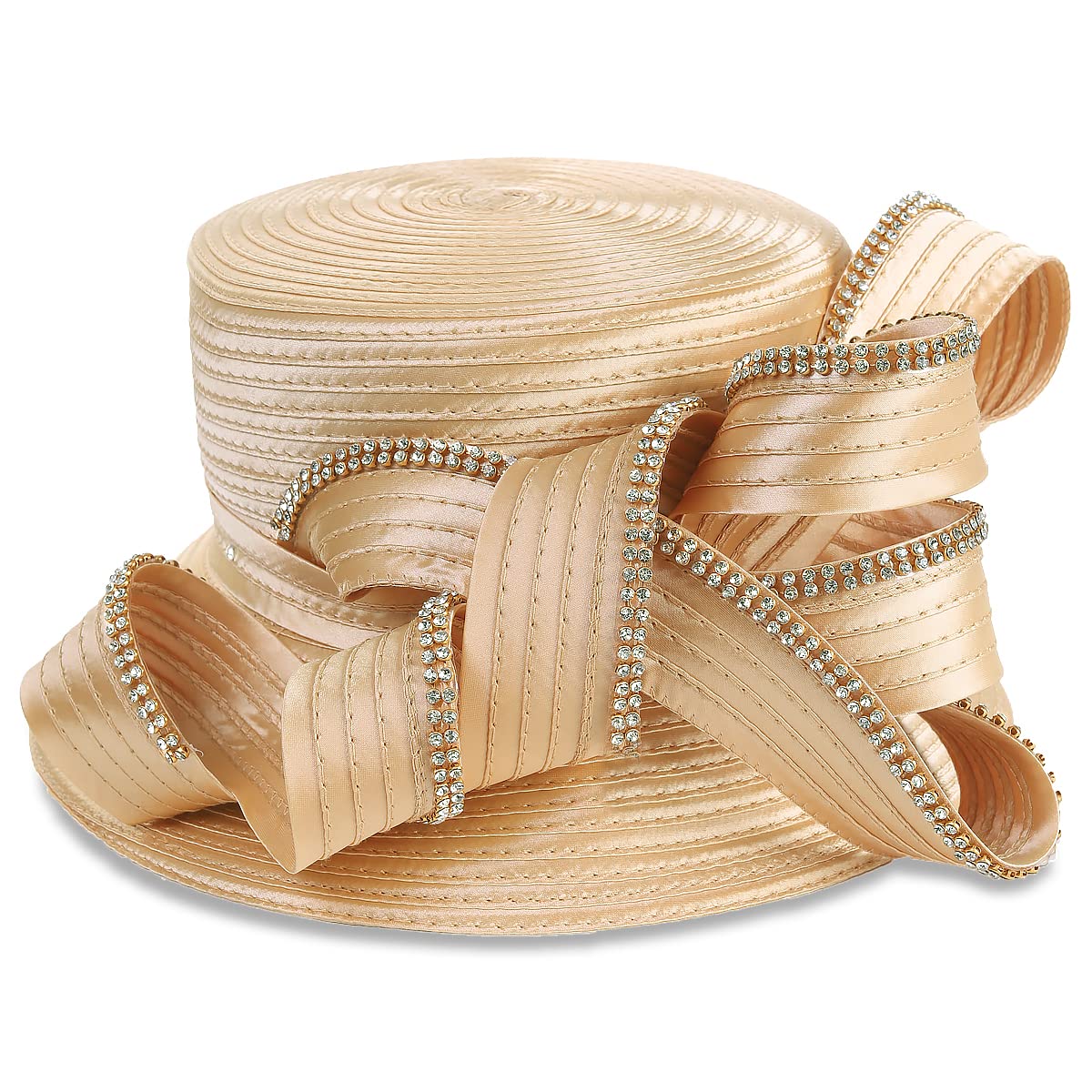 Stylish FORBUSITE Women's Church Hats - Derby Tea Party Dress Hats & Kentucky Bucket Hats for Ladies | Perfect for Sunday Service, Garden Parties & Special Occasions