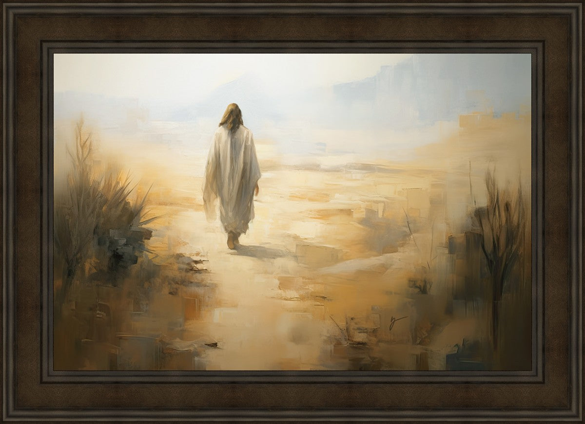 Embracing The Whispers of Solitude - Inspirational Wall Art for Home & Office Decor | Perfect for Meditation Rooms, Living Spaces & Gift Giving