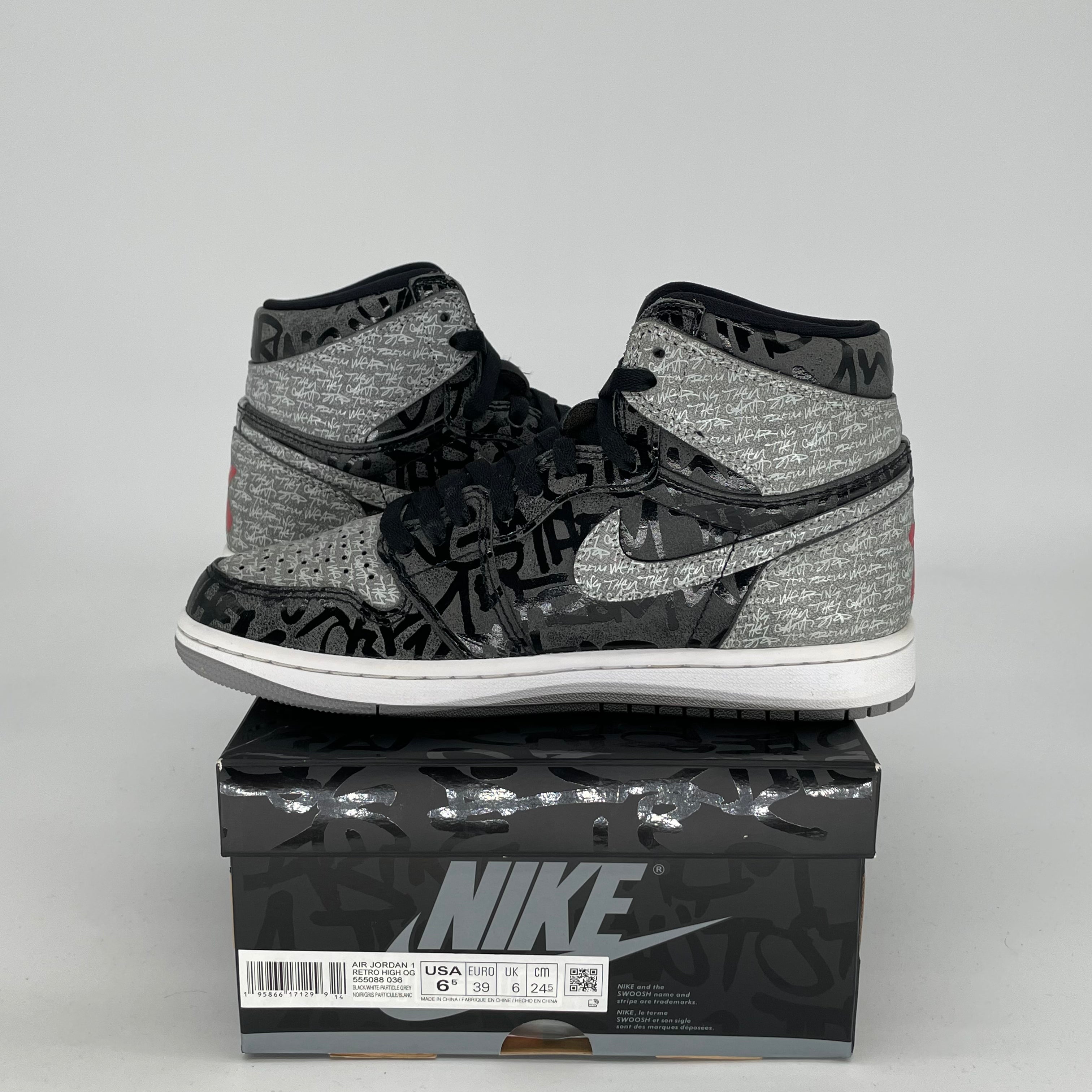 Air Jordan 1 Rebellionaire Women's Size 6/7.5W (555088-036) - Retro Basketball Shoes for Streetwear & Sneaker Collectors