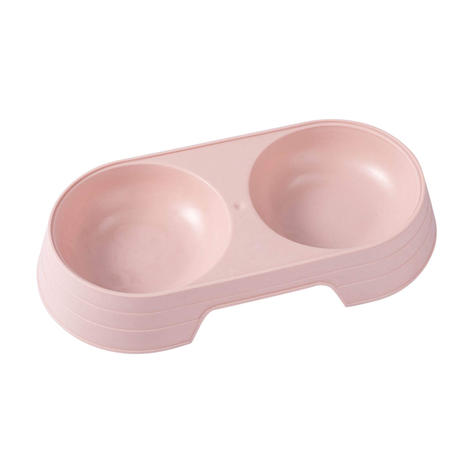 Nordic Dual Pet Bowl - Double Food Dish for Puppies & Dogs - Home & Travel Use