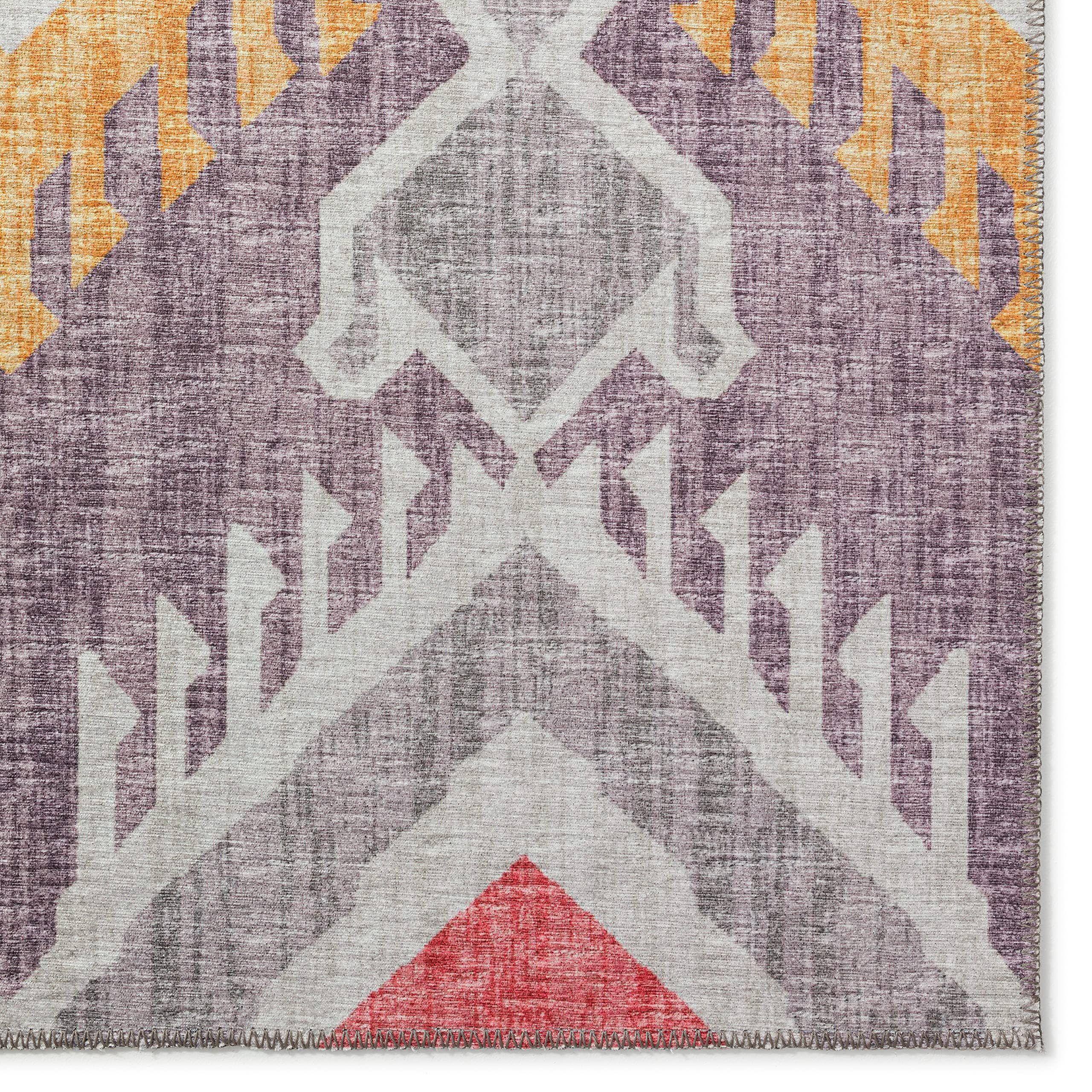 Addison Rugs Yuma AYU32 Purple 9' x 12' Area Rug - Soft Plush Living Room Carpet for Bedroom, Dining Room & Home Decor