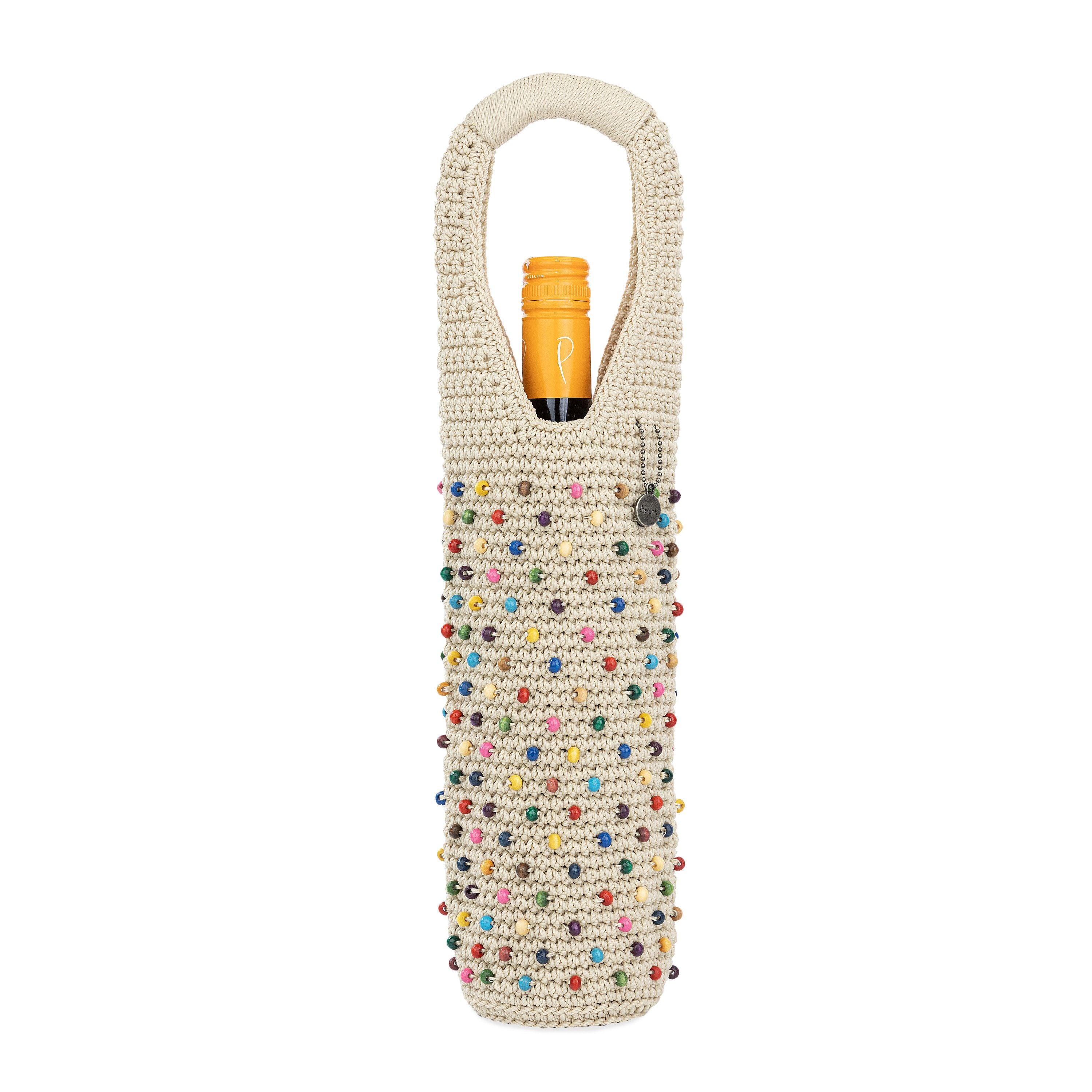 Premium Insulated Wine Tote Bag - Leakproof Reusable Wine Carrier with Adjustable Shoulder Strap for 2 Bottles - Perfect for Travel, Picnics, Gifts & Wine Tasting Events