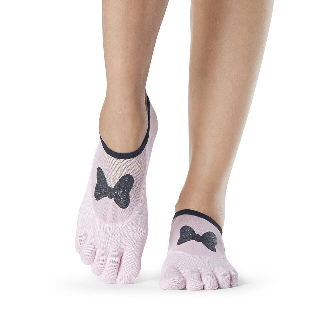 Disney Luna Grip Socks by ToeSox - Non-Slip Yoga Socks for Pilates, Barre & Dance - Perfect for Workouts, Studio Classes & Home Fitness