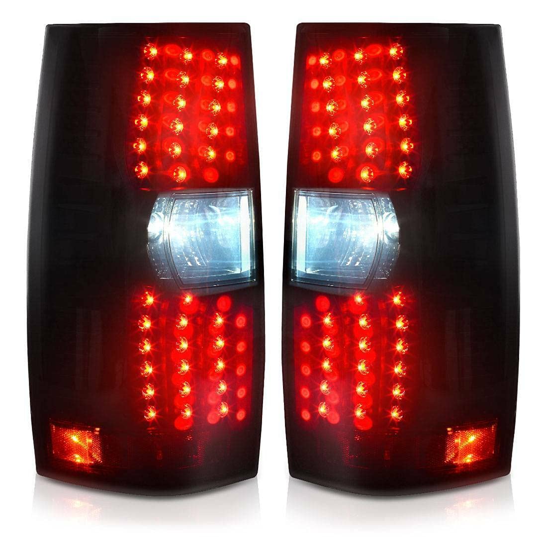 GQDDHDS LED Tail Lights Brake Lamp Set - Compatible with [Car Model] - Bright Red Rear Lights for Enhanced Safety & Style - Perfect for Night Driving & Car Customization