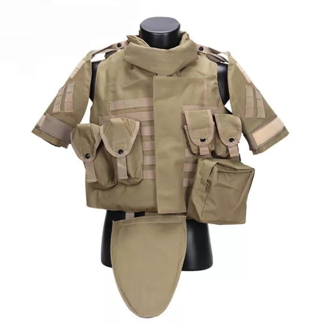 OTV Outer Tactical Vest - Military Grade Tactical Body Armor for Outdoor Survival & Airsoft - Perfect for Combat Training, Hunting & Security Professionals