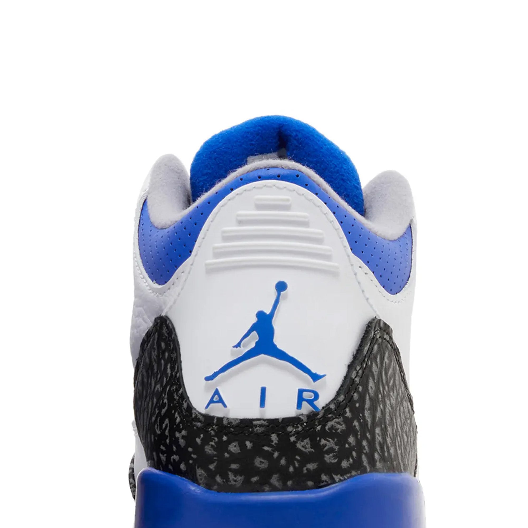 Air Jordan 3 'Racer Blue' GS Sneakers (2021) - Retro Basketball Shoes for Women & Girls - Perfect for Sports, Streetwear & Casual Fashion
