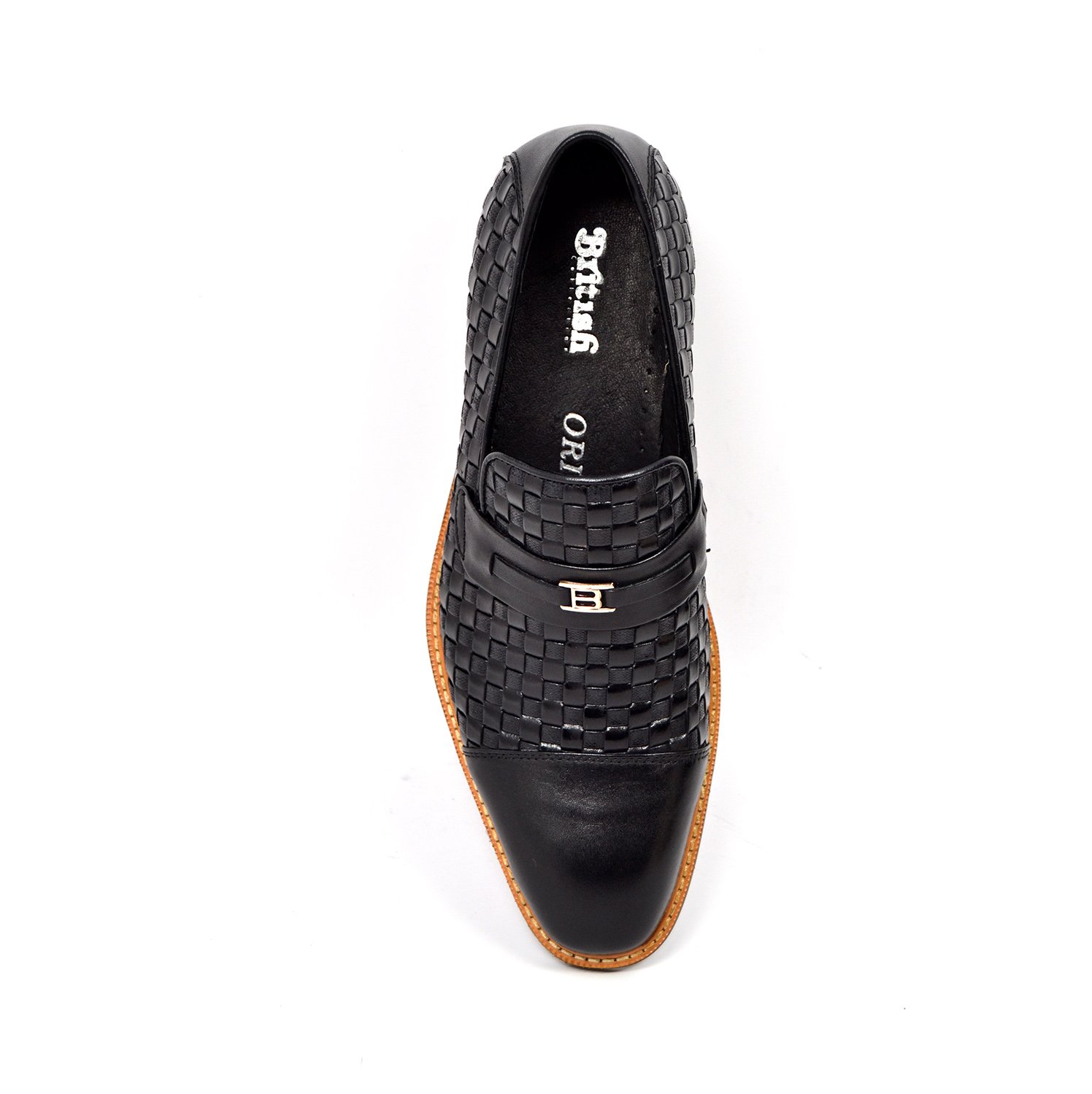 Premium British Collection Azure Men's Dress Shoes - Formal Oxford Shoes for Business, Wedding & Special Occasions