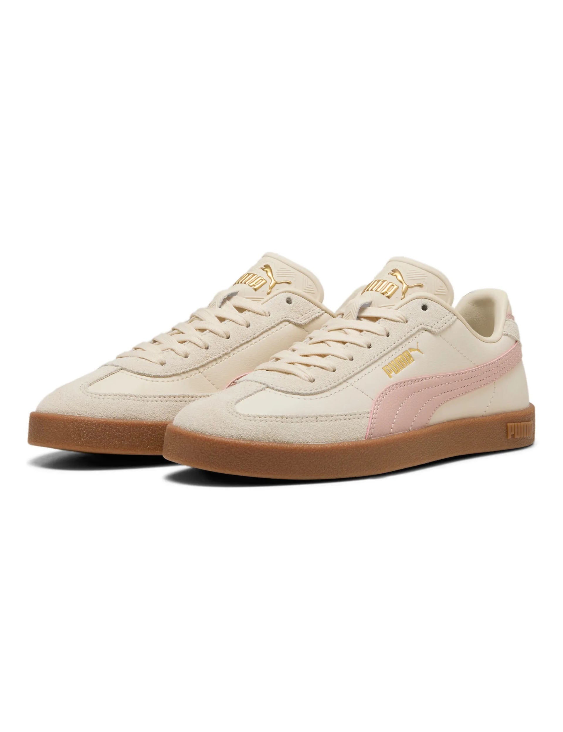 Club II Era Sneakers - Alpine Snow/Rose Quartz/Gum - Retro Style Skate Shoes for Men & Women - Perfect for Casual Wear, Street Fashion & Skateboarding