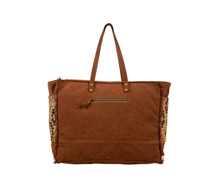 Stylish Desert Bloom Weekender Bag for Women - Large Travel Duffel with Pockets, Perfect for Weekend Getaways, Gym, and Overnight Trips