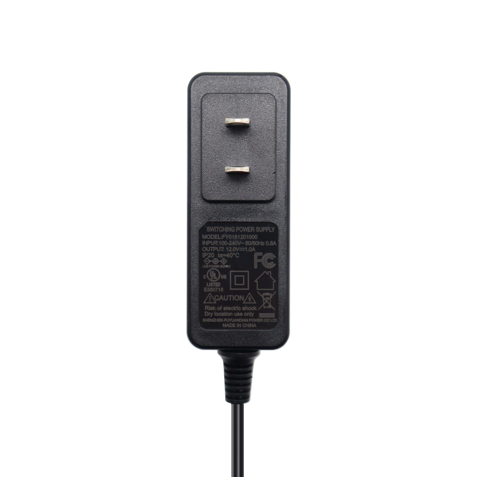 12V Universal Battery Charger for Kids Ride-On Cars - Compatible with Wrangler, SUV, Kid Trax, Dynacraft & Farm Tractor Electric Toys - 12 Volt Power Supply for Ride-On Vehicles - Perfect for Home, Playground & Outdoor Use