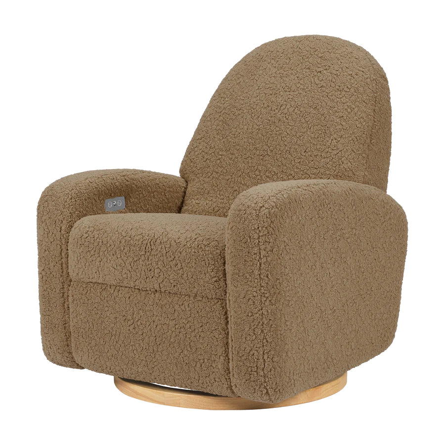 Nami Electric Recliner Chair with Swivel and Glider Motion, USB Charging Port - Perfect for Living Room, Home Theater, and Office Relaxation