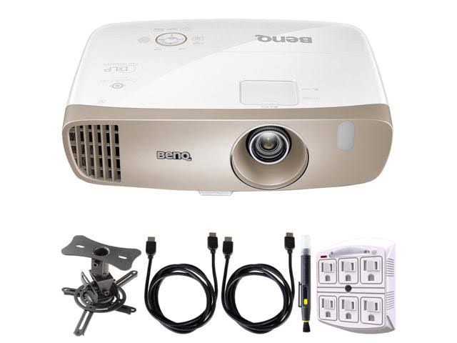 BenQ HT3050 Full HD 1080p 3D DLP Home Theater Projector with 2200 Lumens - Perfect for Movie Nights & Gaming in Living Rooms