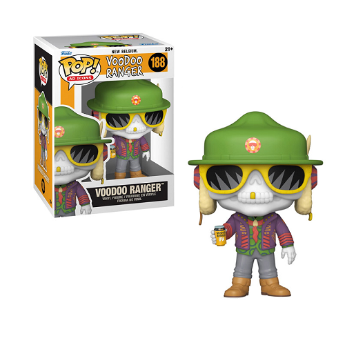 Funko Pop! AD ICONS: Voodoo Ranger #188 - Collectible Vinyl Figure | Perfect for Pop Culture Fans & Beer Enthusiasts | Great for Home Decor, Office Display & Gift Giving