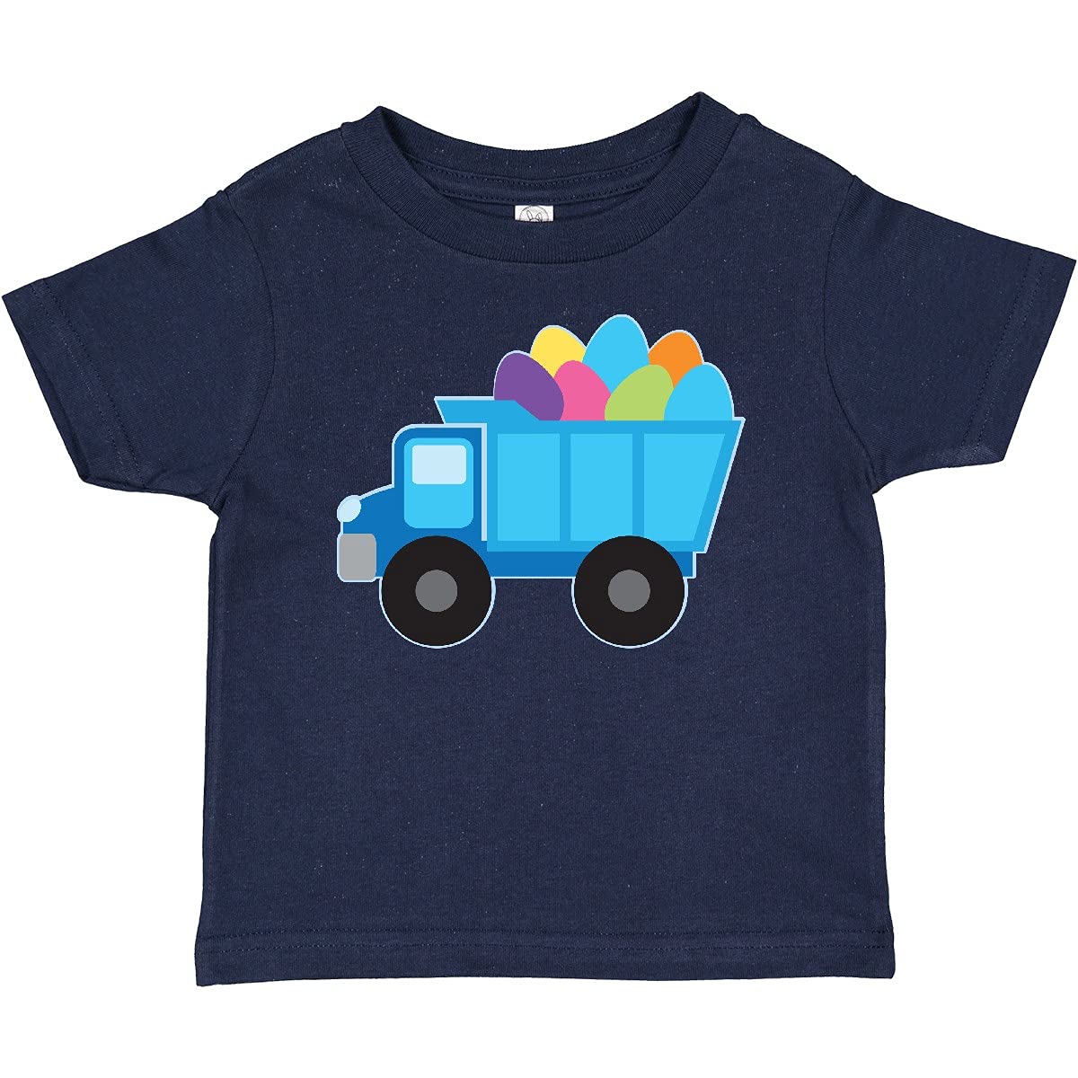Inktastic Easter Egg Truck Boys Baby T-Shirt - Cute Easter Outfit for Toddlers & Infants - Perfect for Easter Celebrations, Family Photos & Spring Festivals