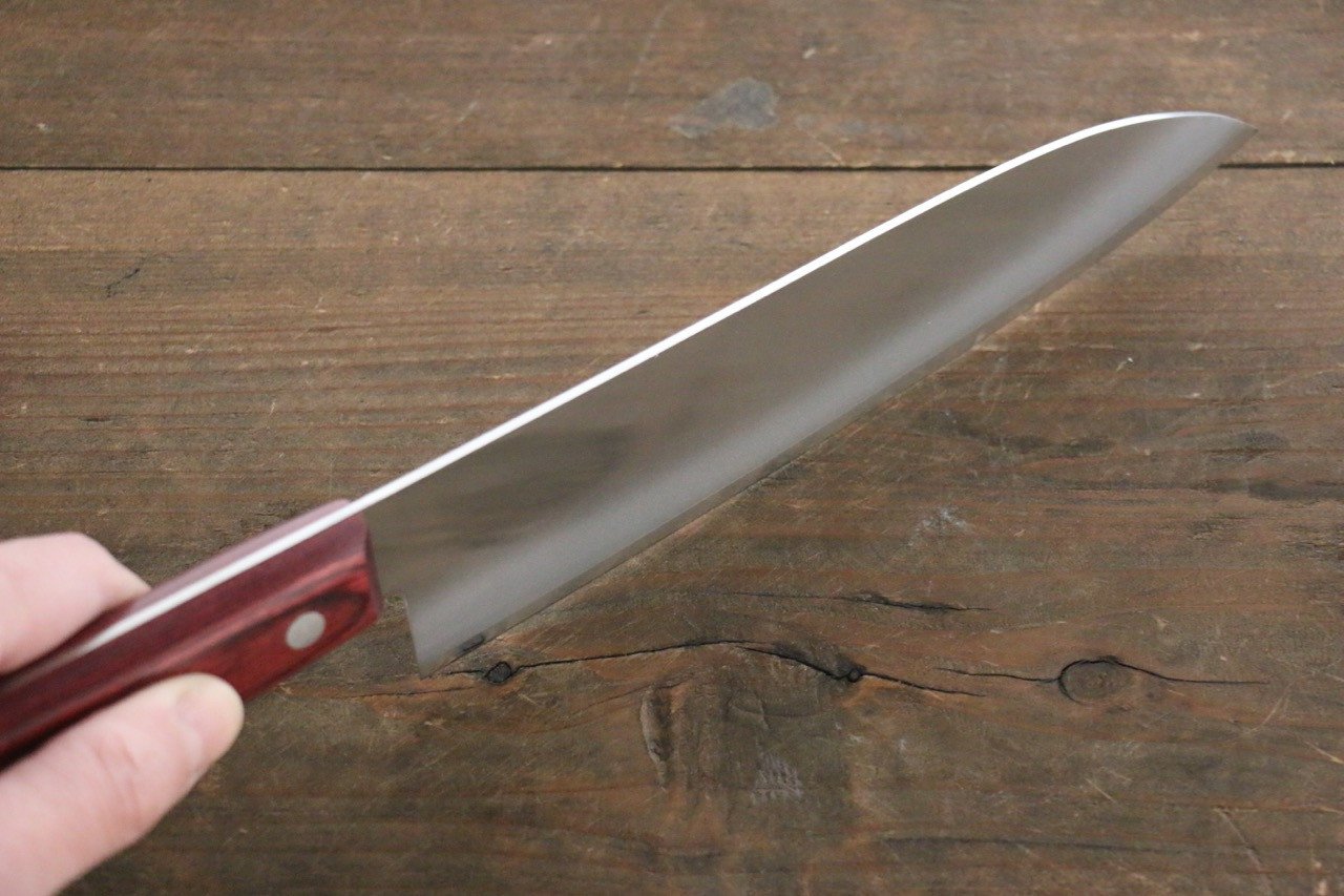 Premium Kanetsune VG2 Gyuto Chef Knife 180mm - High Carbon Stainless Steel Blade with Pakka Wood Handle - Perfect for Sushi, Meat Slicing & Professional Kitchen Use