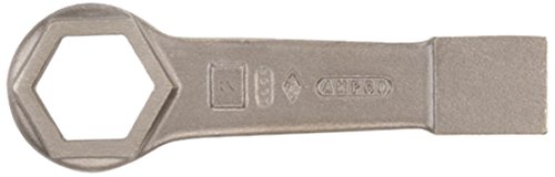 Ampco Safety Tools Non-Sparking Non-Magnetic Corrosion Resistant 6-Point Box Wrench 2-9/16 Inch - Ideal for Oil Refineries, Chemical Plants & Hazardous Work Environments