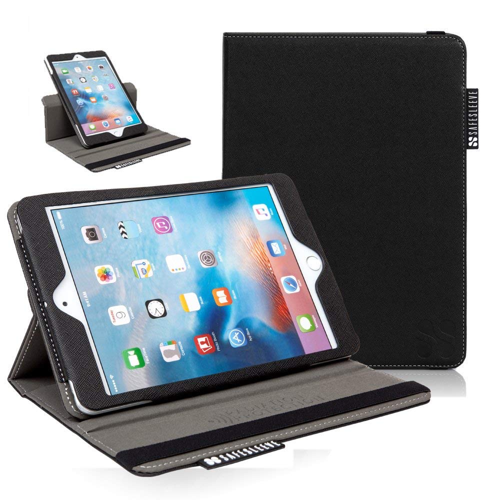 EMF Protection Anti Radiation Tablet Case for iPad 5th Gen/Air/Air 2/Pro 9.7 - Shockproof iPad Cover with EMF Shielding Technology - Perfect for Home, Office & Travel (Black)