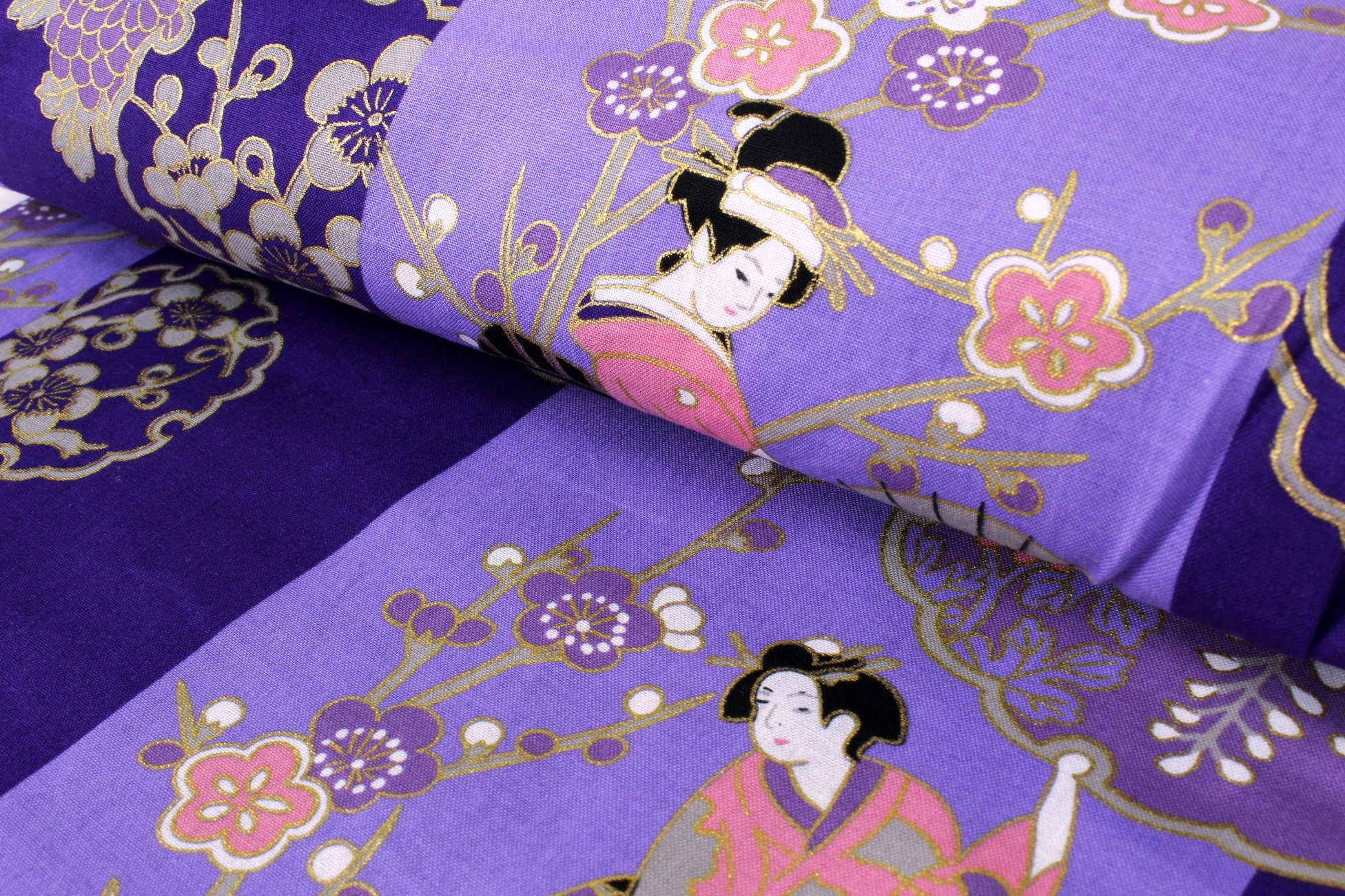Women's Kimono Yukata Robe - Soft Cotton Sleepwear & Bathrobe (Small/54