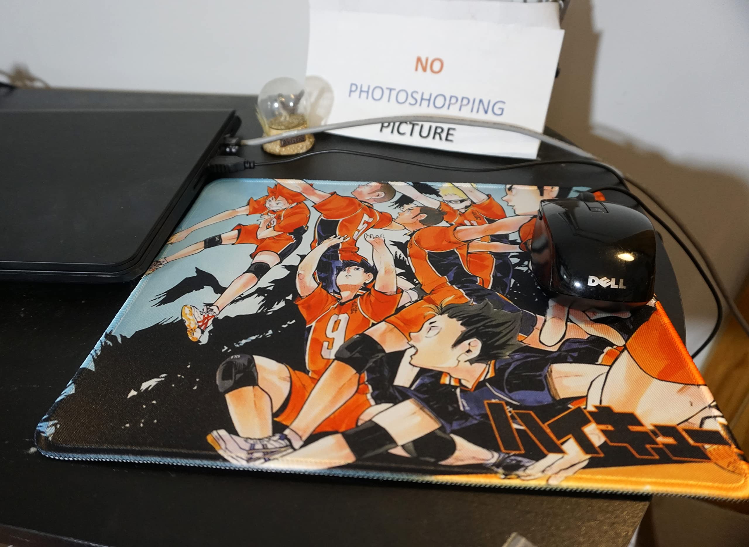 12x10 Inch Cartoon Volleyball Anime Cute Non-Slip Rubber Mouse Pad - Office & Gaming Desk Mat for Computer, Laptop, Workstation (Volleyball Collection Design)