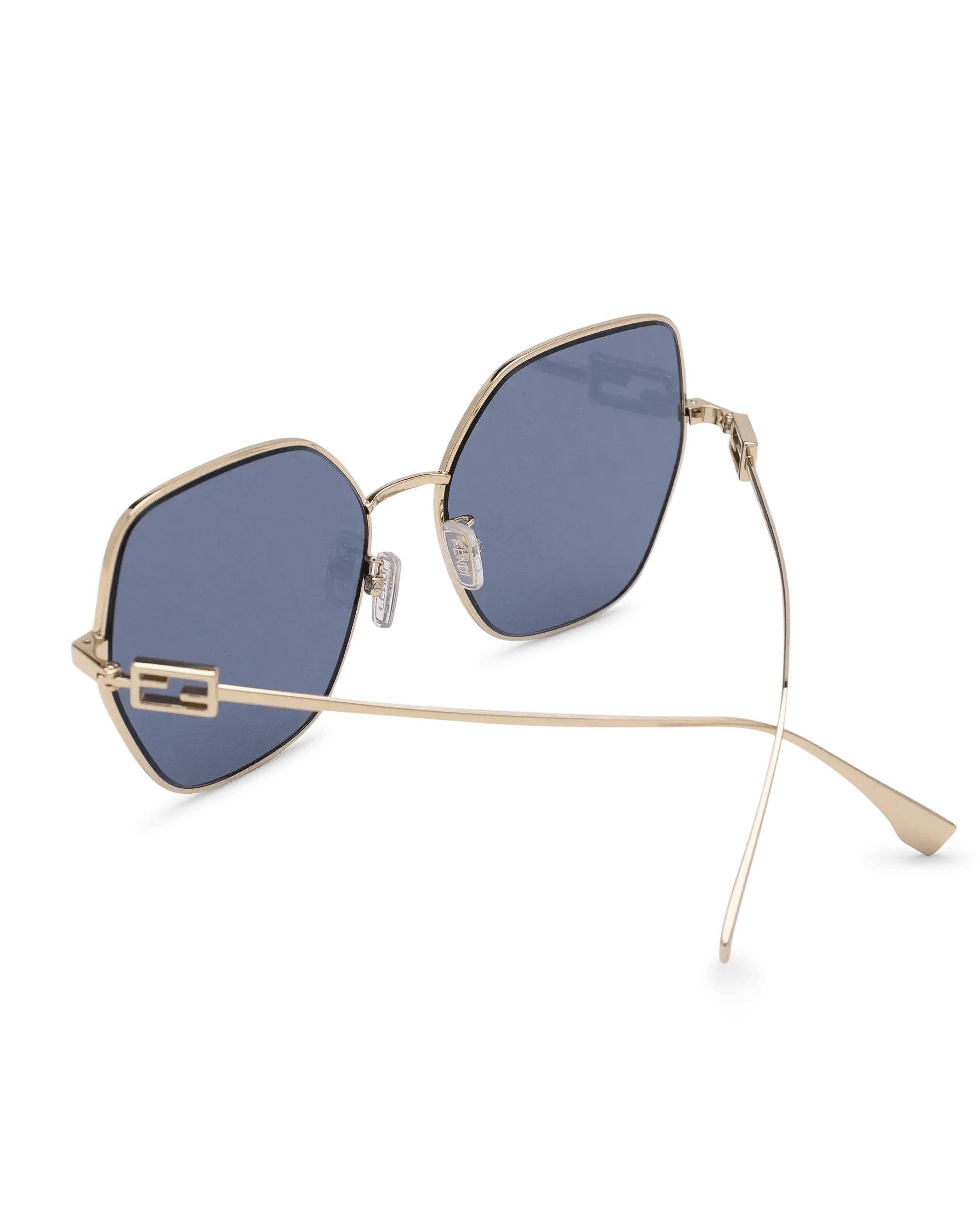 Blue Lens Baguette Sunglasses for Women - Retro Cat Eye UV Protection - Perfect for Beach, Driving & Fashion Accessories