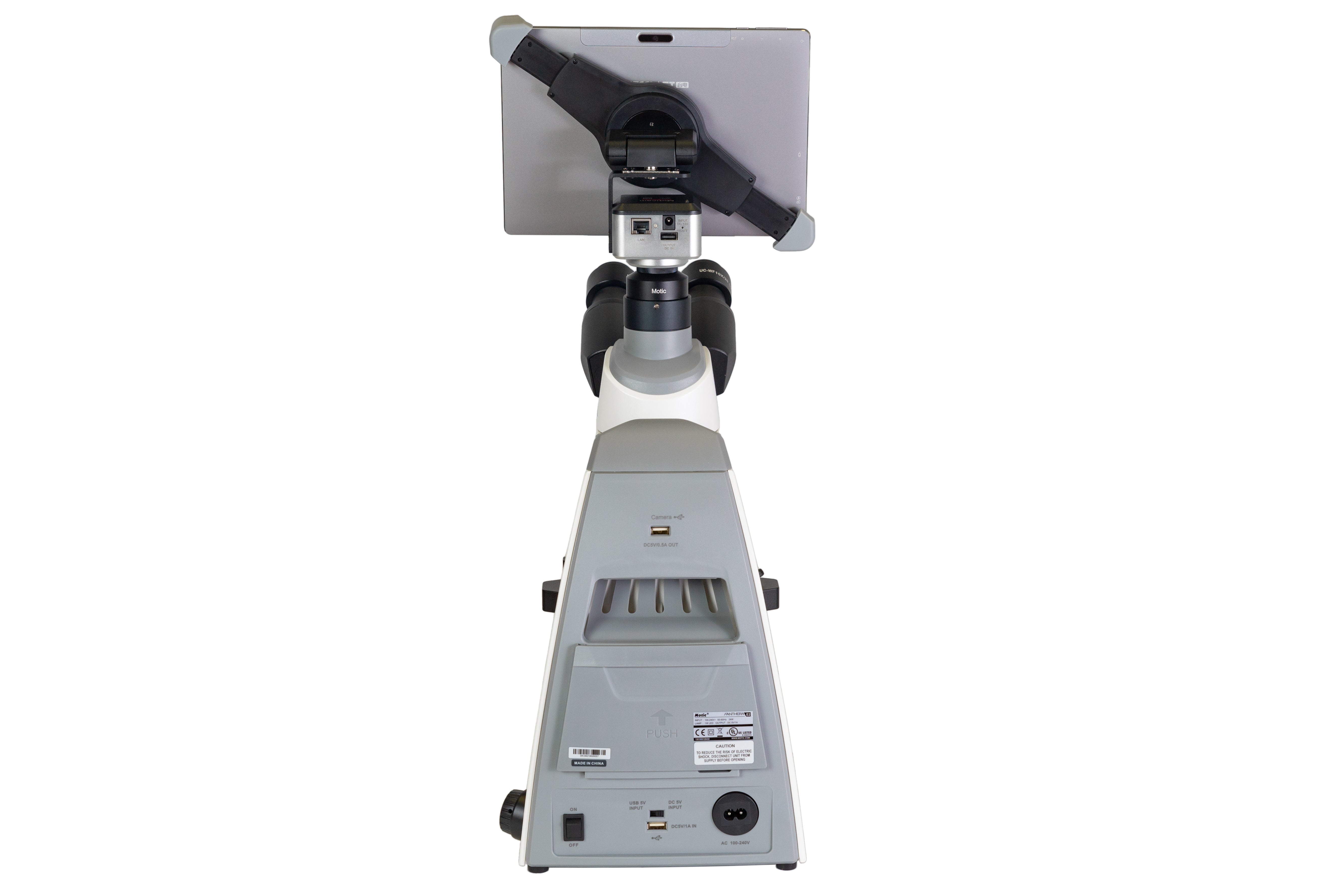 Panthera E2 Trinocular Microscope with Moticam BTI10 Camera Bundle - Ideal for Lab Research, Education & Biological Observation