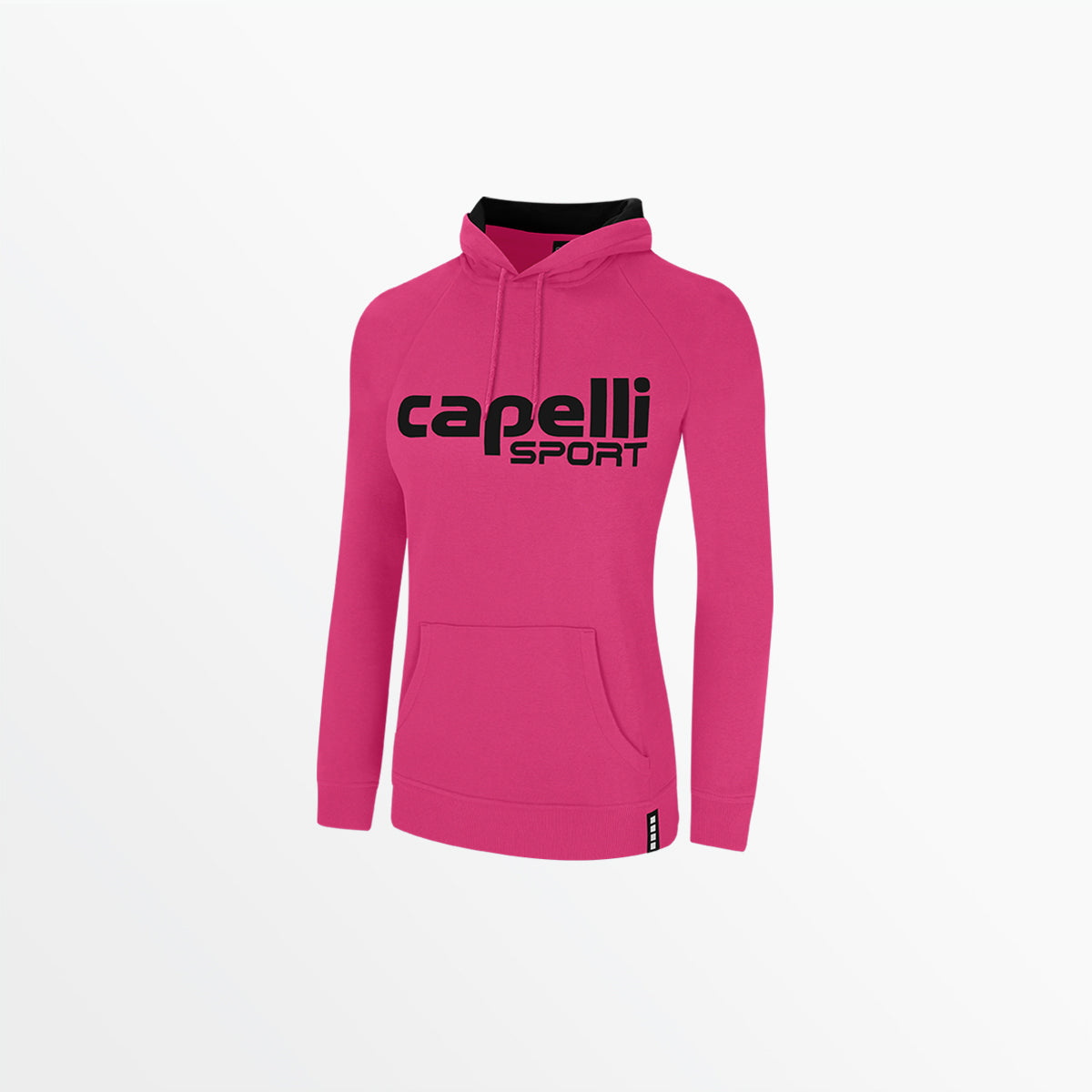Women's Fleece Raglan Pullover Hoodie with Logo - Cozy & Stylish for Casual Wear, Gym, and Outdoor Activities