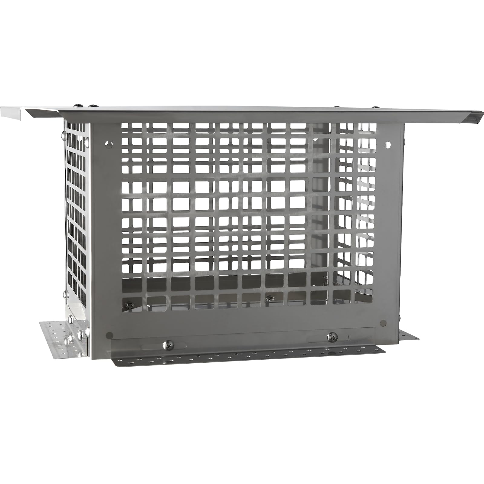 VEVOR 9 x 13 Inch Stainless Steel Chimney Cap - Weatherproof Mesh Cover for Clay Flue Tiles - Easy Installation Outdoor Fireplace Accessory (Silver) | Perfect for Home Roof Protection & Preventing Animal Entry