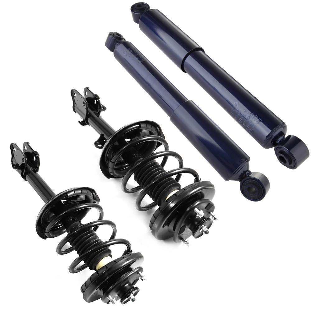 OCPTY Complete Strut Assembly with Shocks - Replacement for 2003-2006 Acura MDX (172230, 349039) | Front/Rear Suspension Upgrade | Smooth Ride for City Driving & Off-Road Adventures