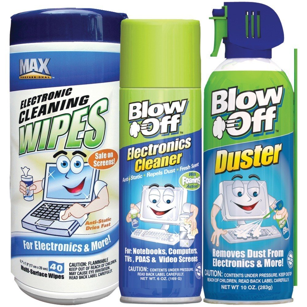 KE1-312-220 Electronics Cleaning Kit - Safe for Computers, Laptops, Keyboards & More | Dust Removal for Sensitive Devices