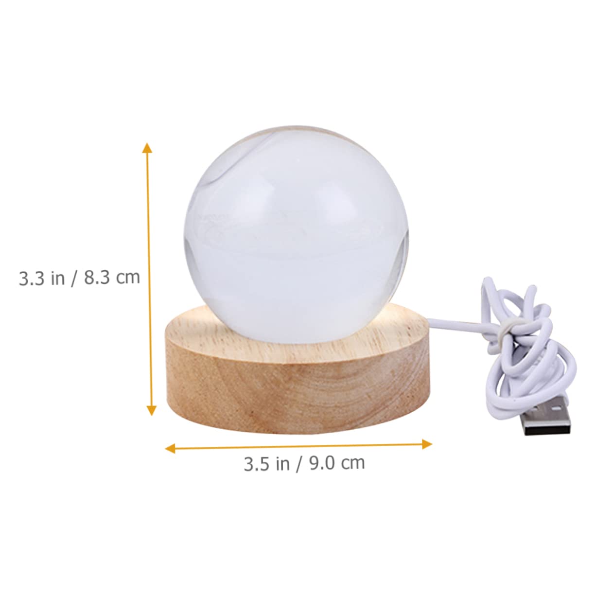 VOSAREA USB Rechargeable LED Night Light Projector - Dimmable Star Projector for Kids Room, Nursery & Bedroom | Creates Romantic Space Atmosphere for Children's Sleep & Relaxation