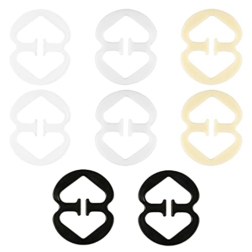 Style1:2 Black+2 Beige+2 Clear+2 White