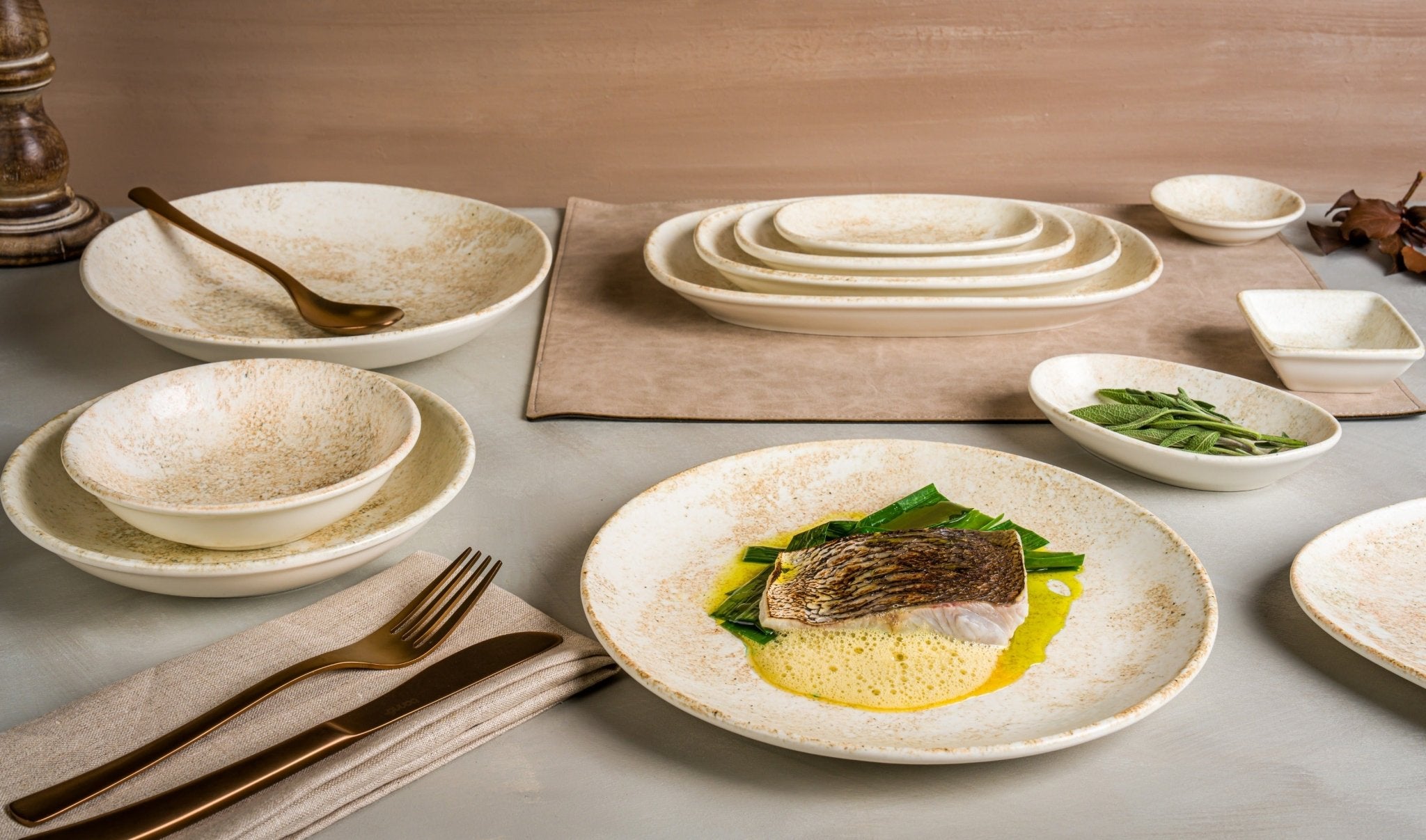 24-Piece Nacreous Dinnerware Set - Elegant Medium Size Porcelain Plates, Bowls, Cups & Saucers for Formal Dining, Wedding, and Holiday Entertaining